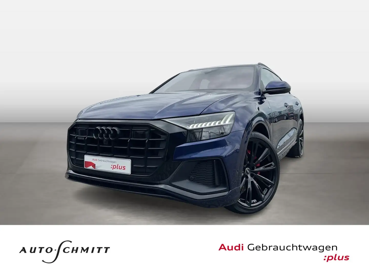 Audi Q8 50 TDI quattro S line Editon B&O Leder HD Matrix Blau - 1