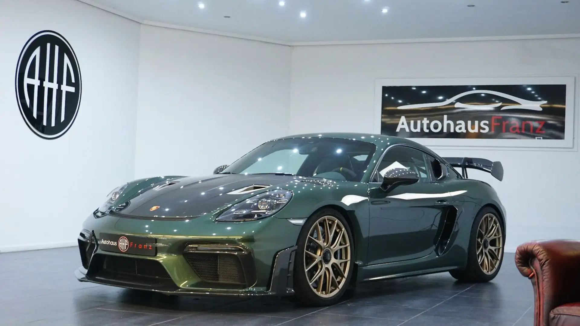 Porsche Cayman *GT4 RS*LIFT*WEISSACH*CERAMIC*PTS Grün - 1