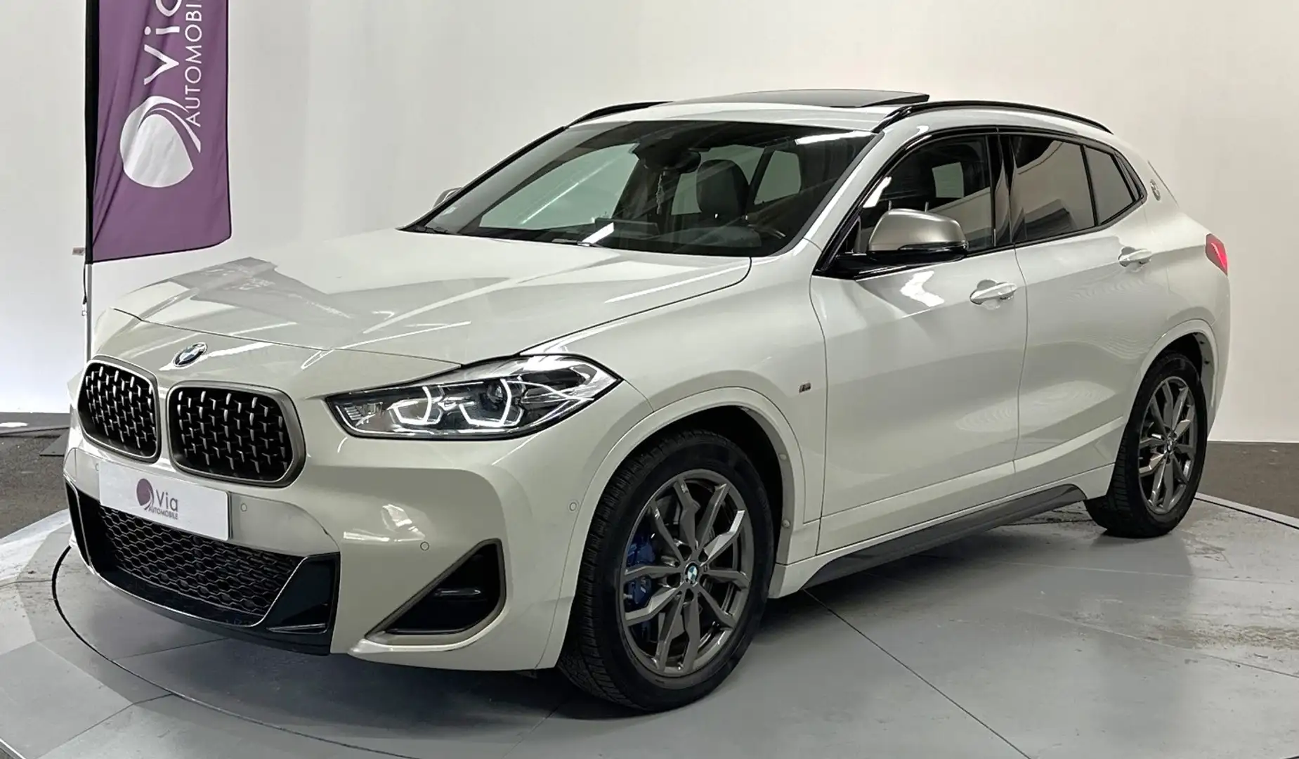BMW X2 M35i 306 ch BVA8 M Performance Blanc - 1