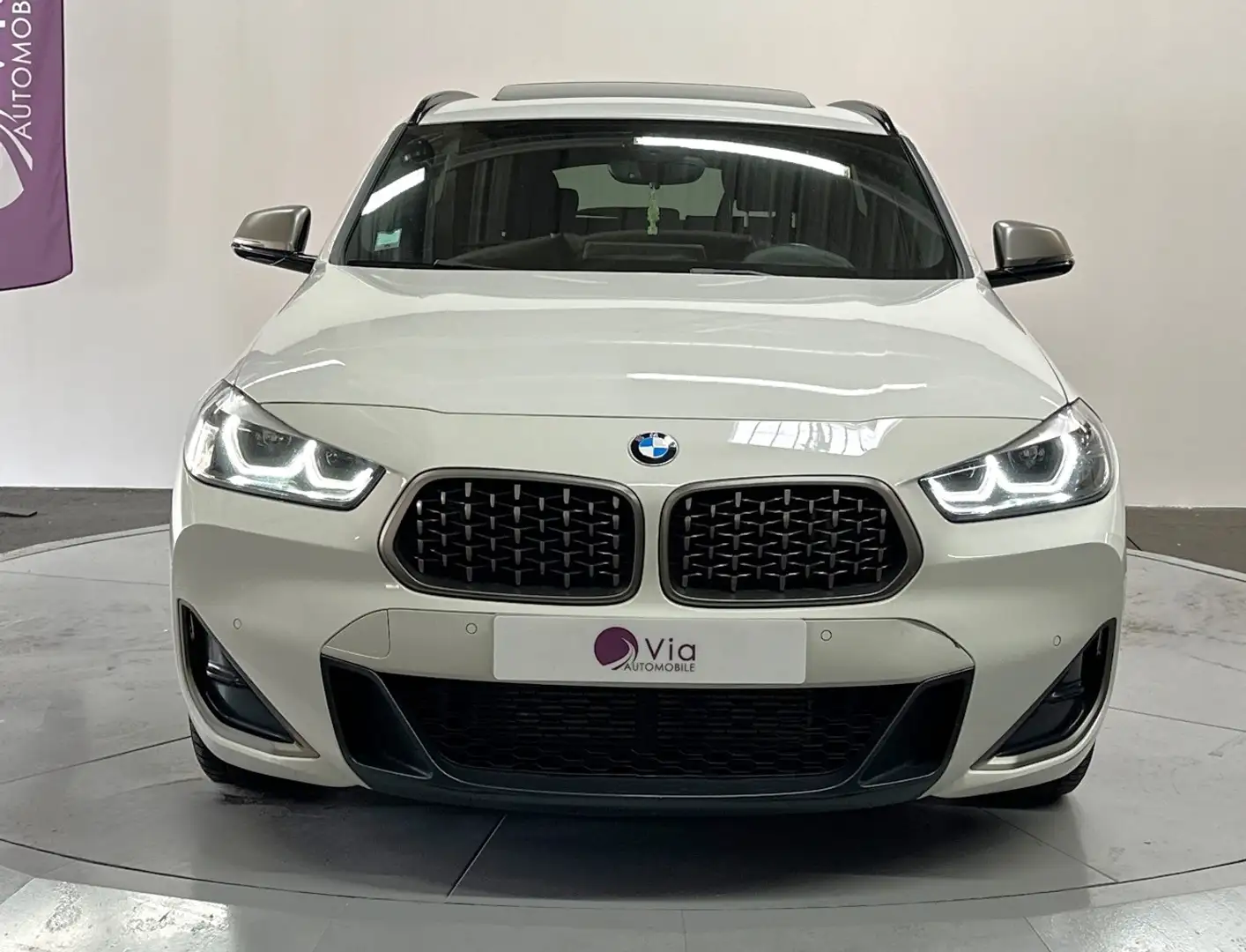 BMW X2 M35i 306 ch BVA8 M Performance Blanc - 2