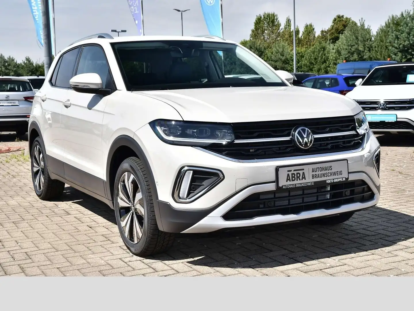 Volkswagen T-Cross 1.0 TSI Style IQ.LIGHT+NAVI+LANE+PDC+APP Gris - 2