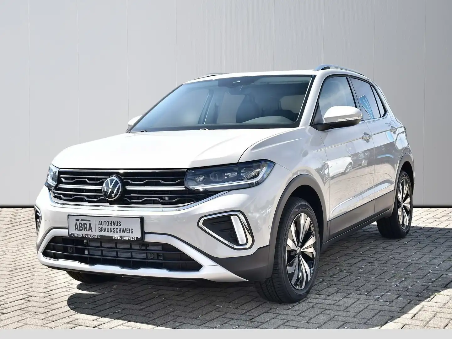 Volkswagen T-Cross 1.0 TSI Style IQ.LIGHT+NAVI+LANE+PDC+APP Gris - 1
