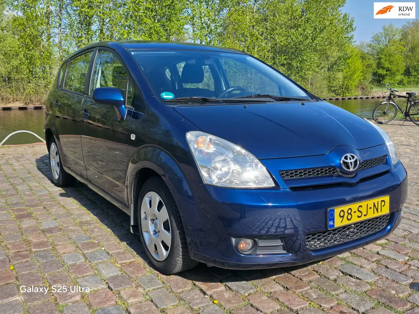 Toyota Verso 1.8 VVT-i Sol airco cruis control trekhaak parkeer Albastru - 1