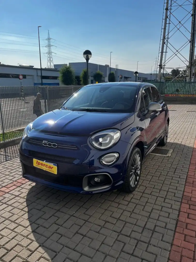 Fiat 500X 1.5 T4 Hybrid 130 CV DCT Sport offerta last minute Blauw - 1