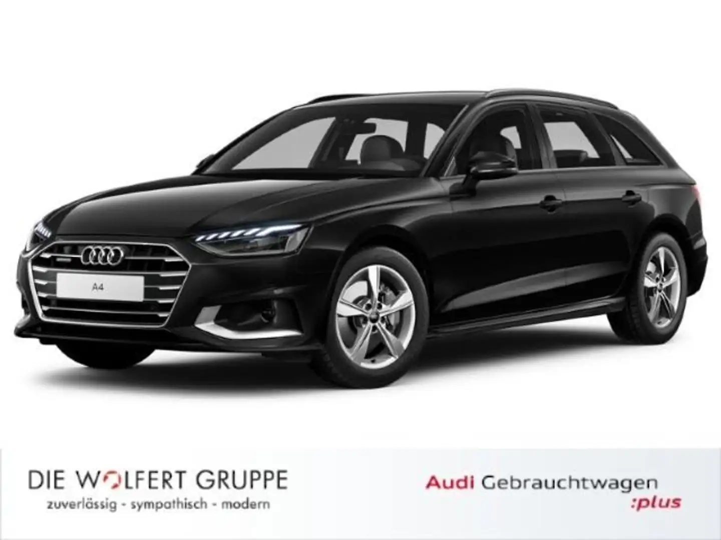 Audi A4 Avant advanced 40 TFSI quattro S tronic ACC Schwarz - 1