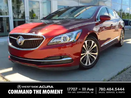 Red 2018 Buick LaCrosse Sedan Front-Wheel Drive Automatic