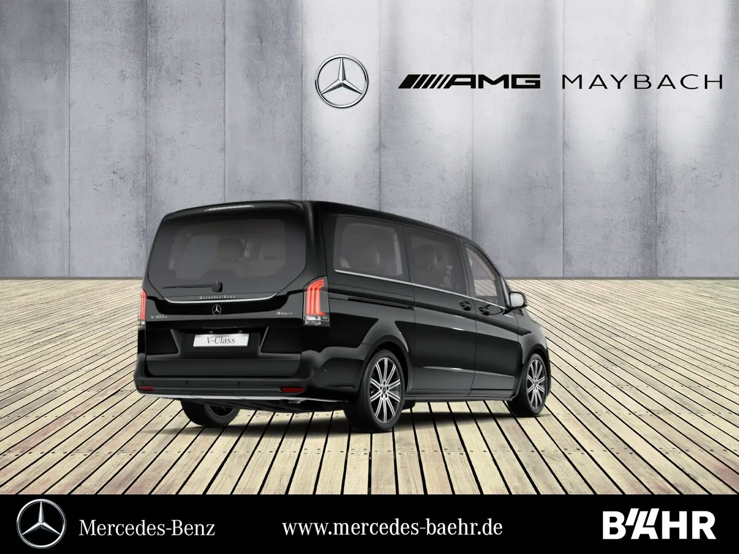 Mercedes-Benz V 300 V 300 d 4M Lang Avantgarde/MBUX-Navi/LED/LMR19" Schwarz - 2