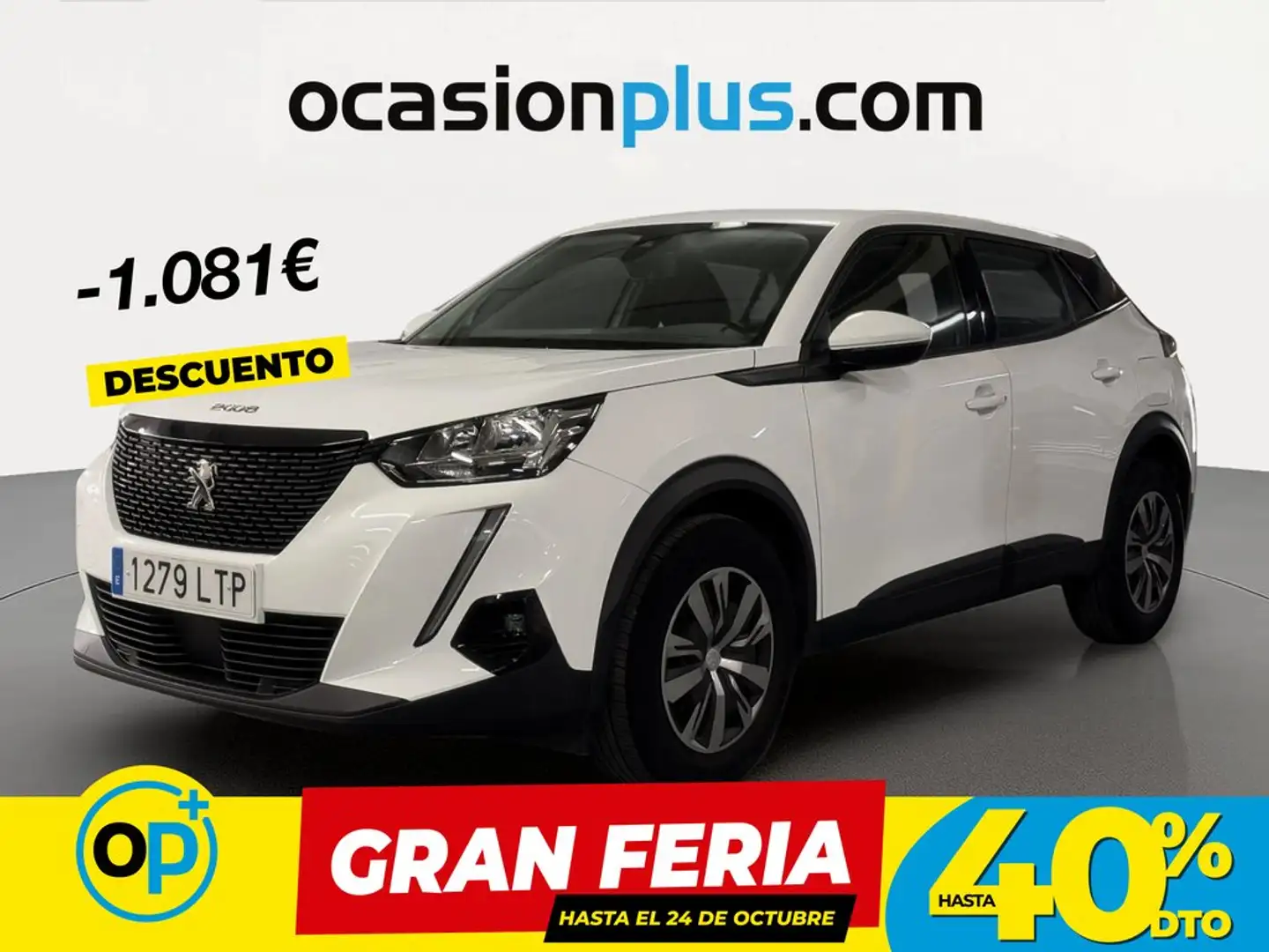 Peugeot 2008 1.2 PureTech S&S Active 100 Blanco - 1