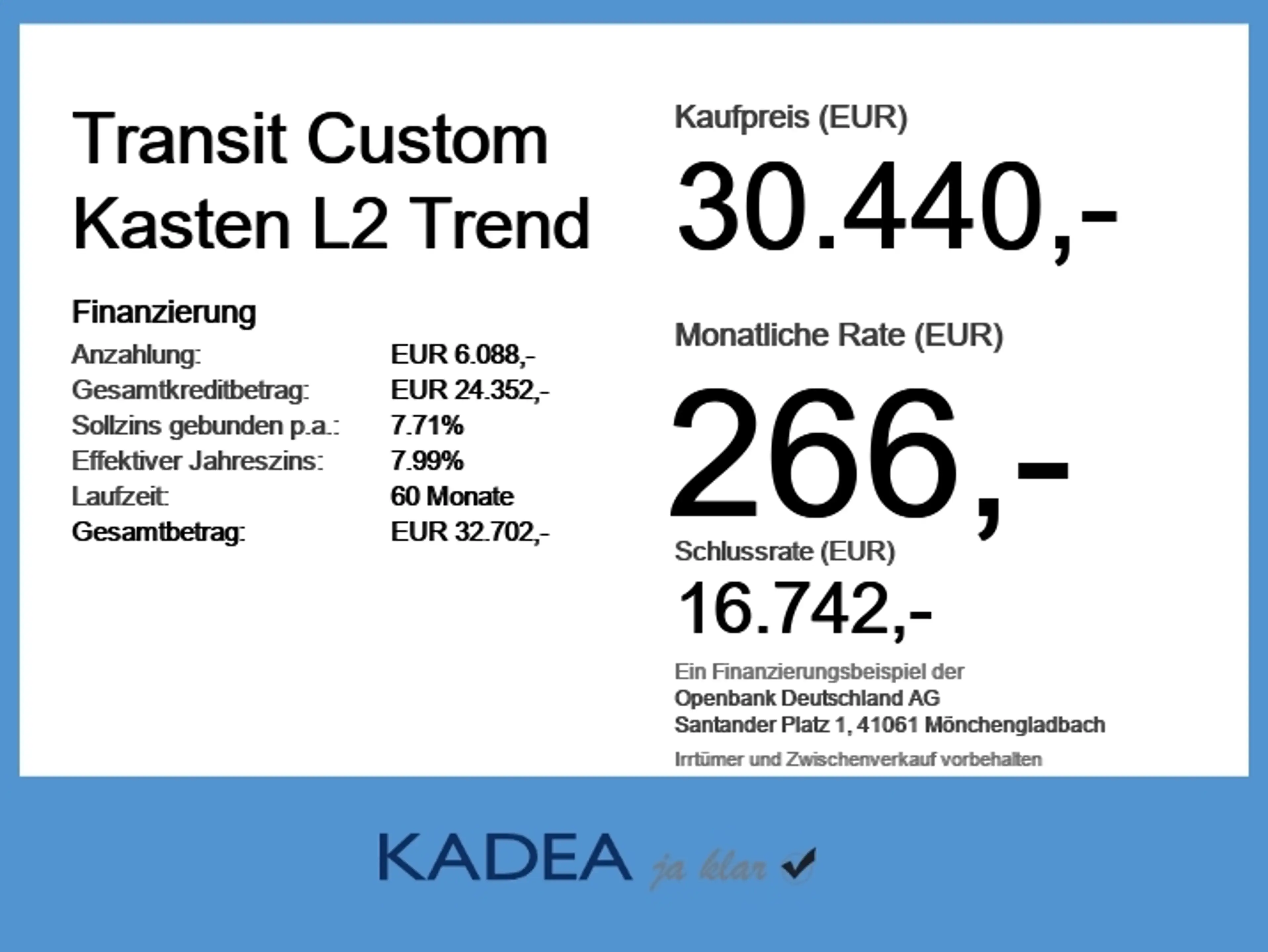 Ford Transit Custom Kasten L2 Trend |Autom.|Kamera — photo 6