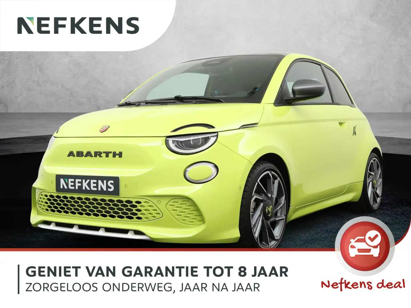 Abarth 500e Turismo 42 kWh 155 pk Automaat | Navigatie | Licht Groen - 1