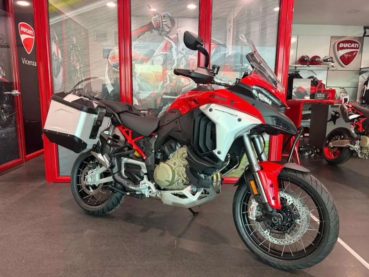 Ducati Multistrada V4 S RALLY TRAVEL&RADAR RED MY2025 Rosso - 1