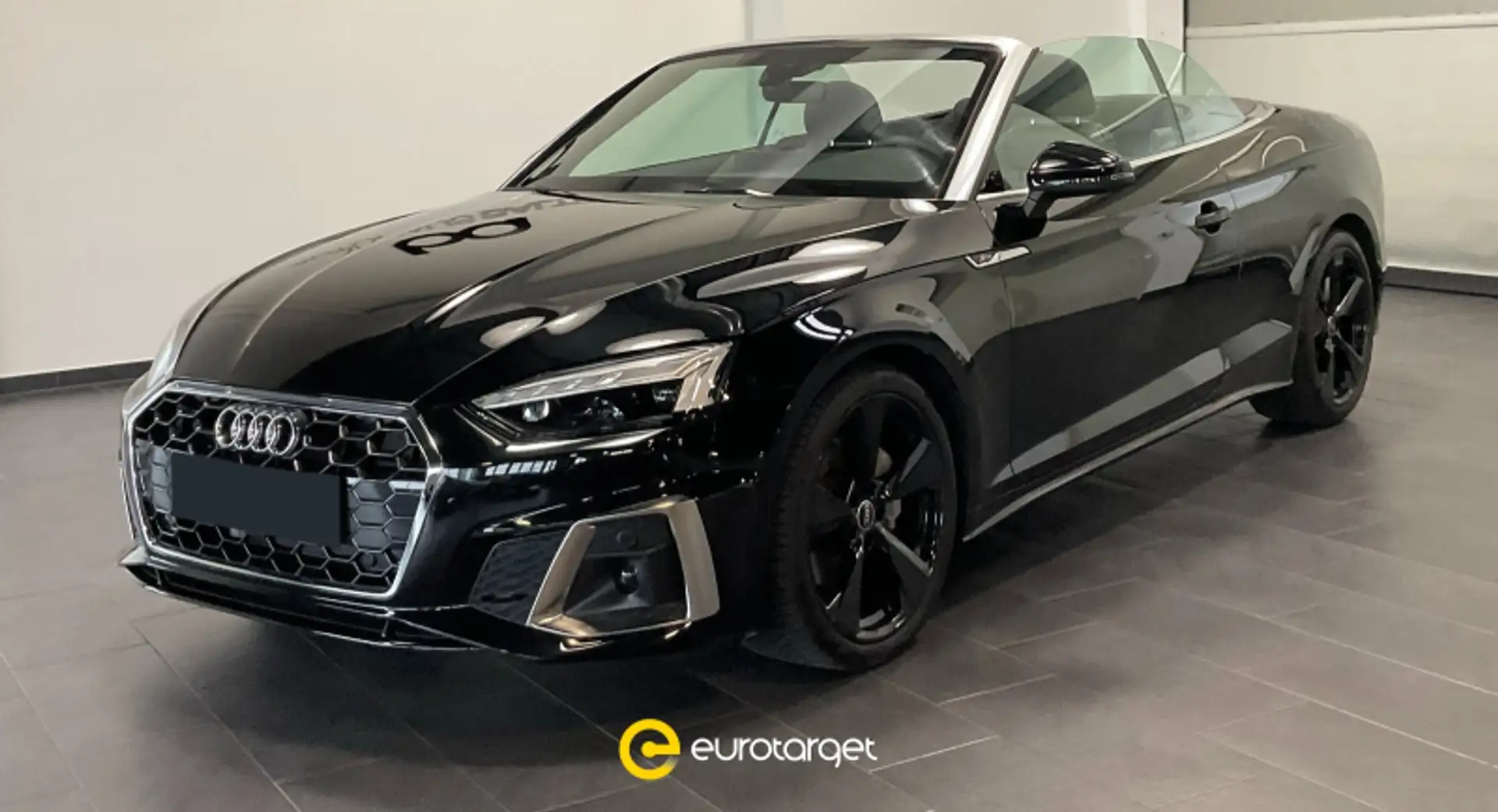 Audi A5 Cabrio 40 TDI S tronic S line edition Nero - 1