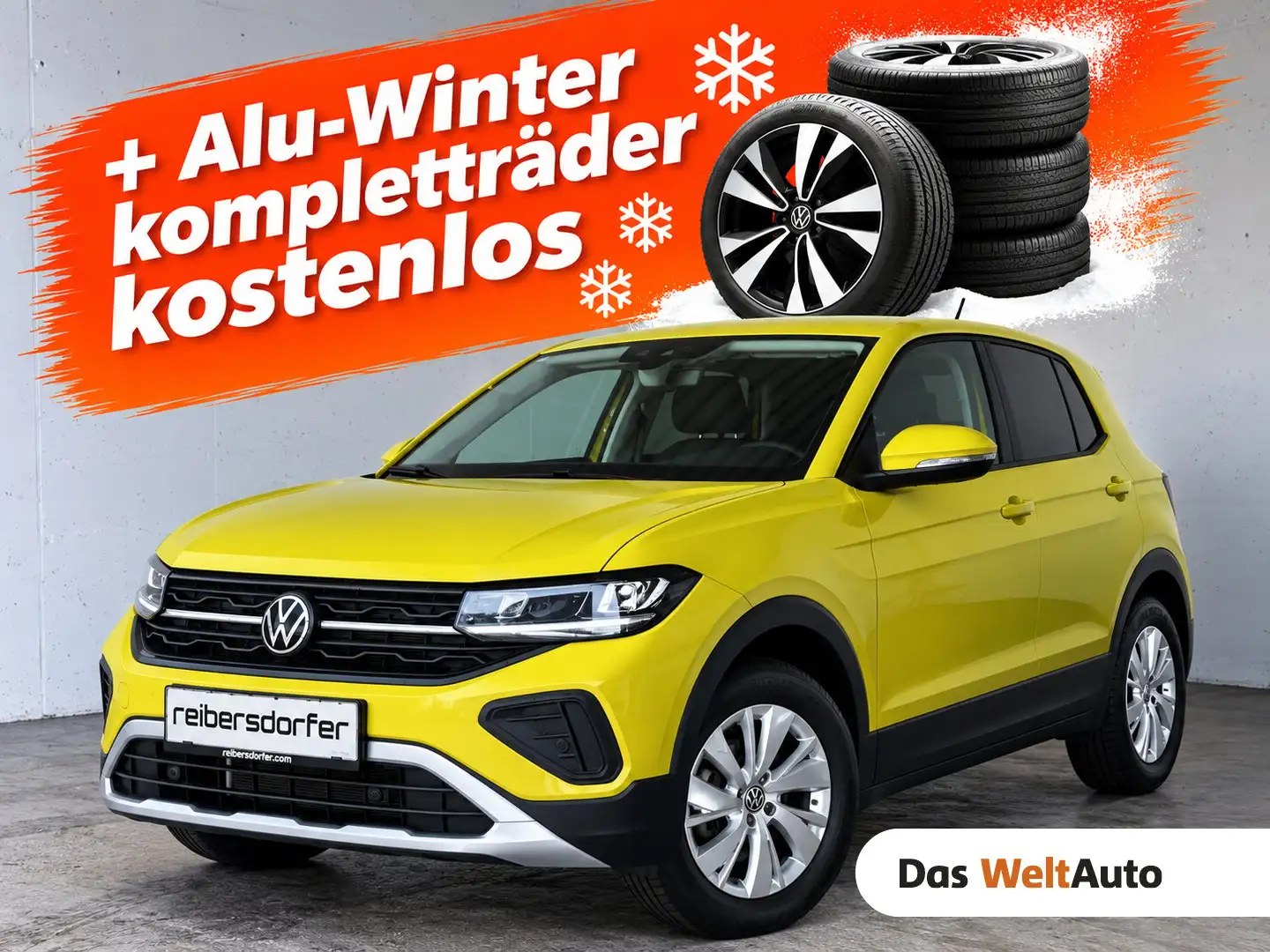 Volkswagen T-Cross 4Me TSI Gelb - 1