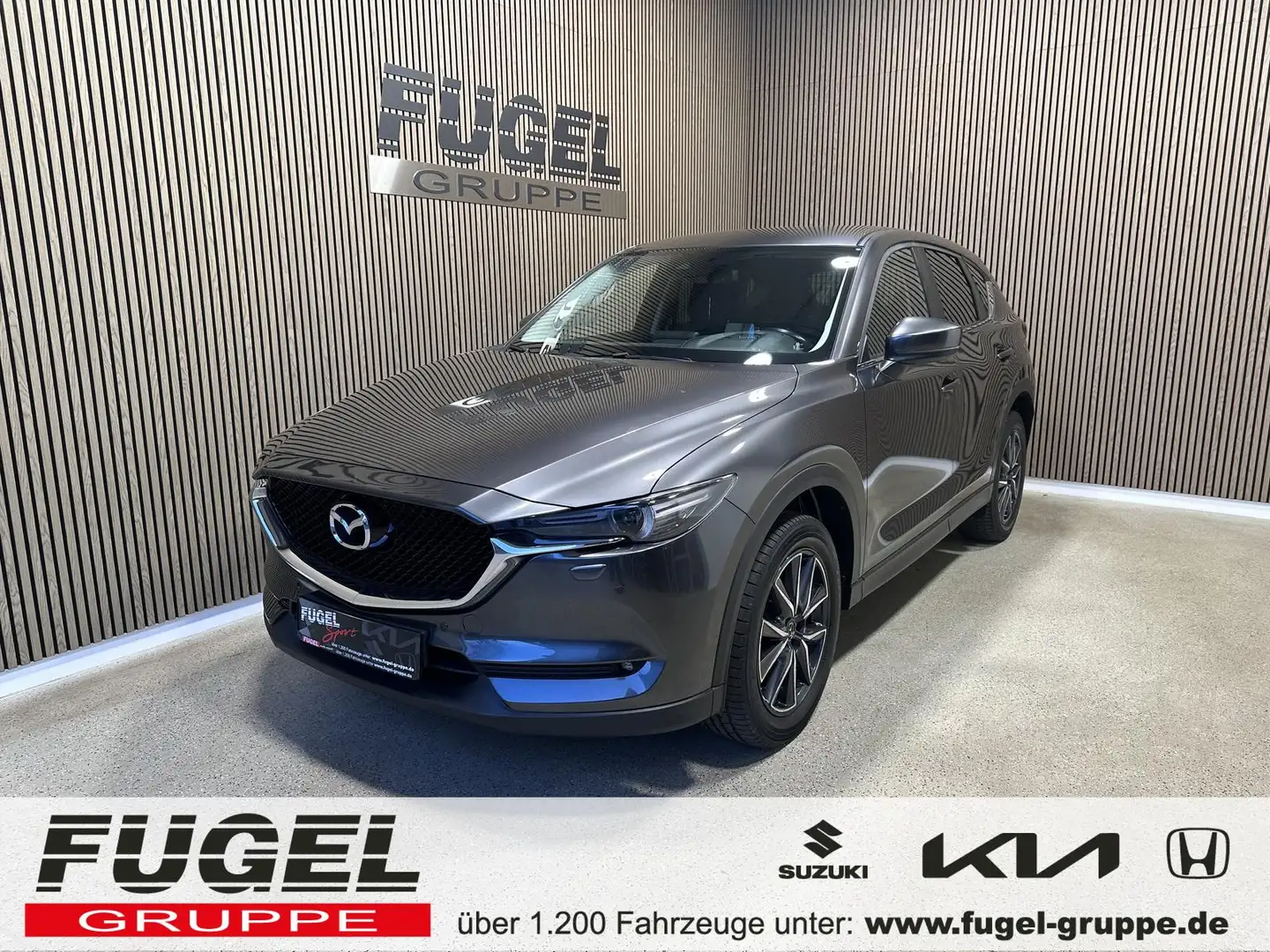 Mazda CX-5 2.0 Exclusive-Line 2WD LED|HuD|Navi|RFK Grau - 1