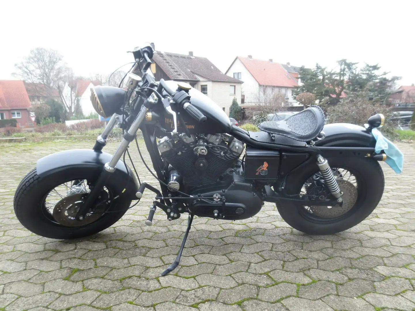 Harley-Davidson Sportster 1000 Bobber Zwart - 2