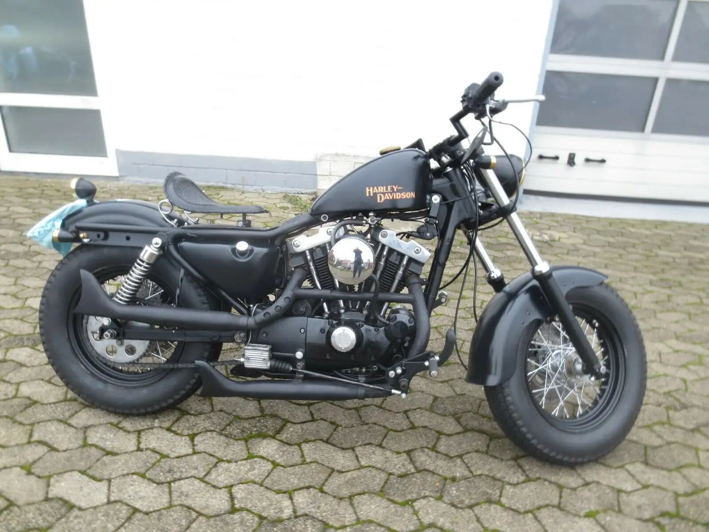 Harley-Davidson Sportster 1000 Bobber Zwart - 1