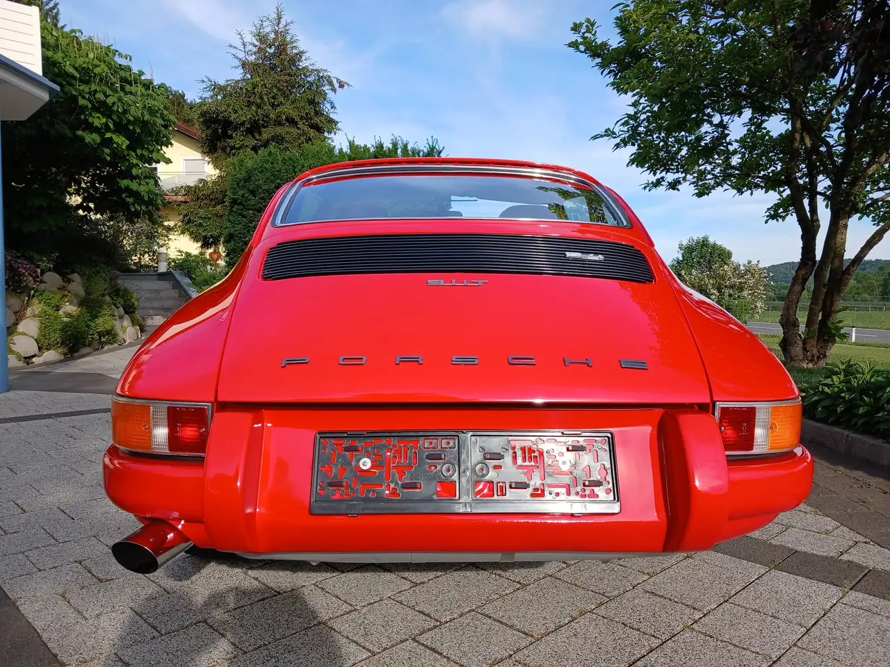 Porsche 911 T 2.4 Ölklappe UR-Modell "Matching Numbers", foto 6