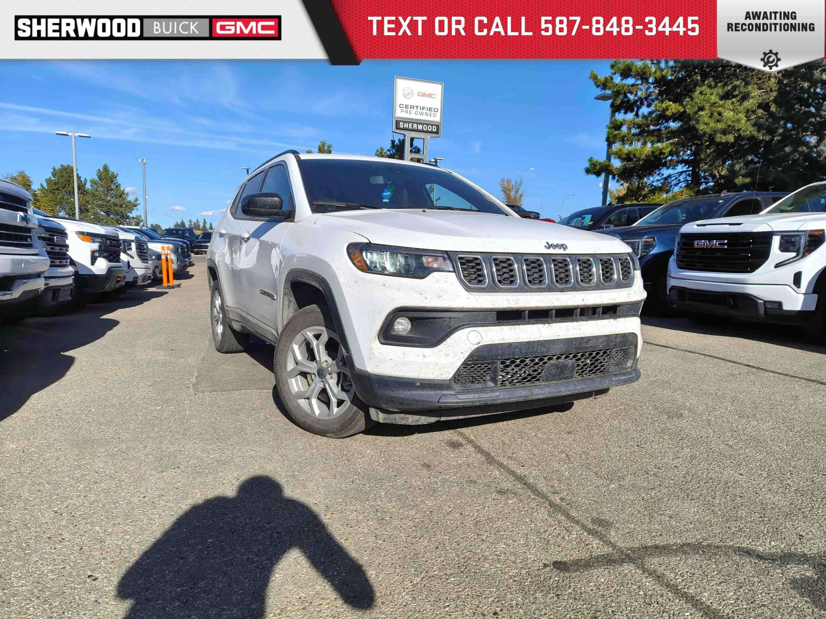 2026 Jeep Compass North 2.0T 4X4 | Heated Half Leather Seats/Steerin