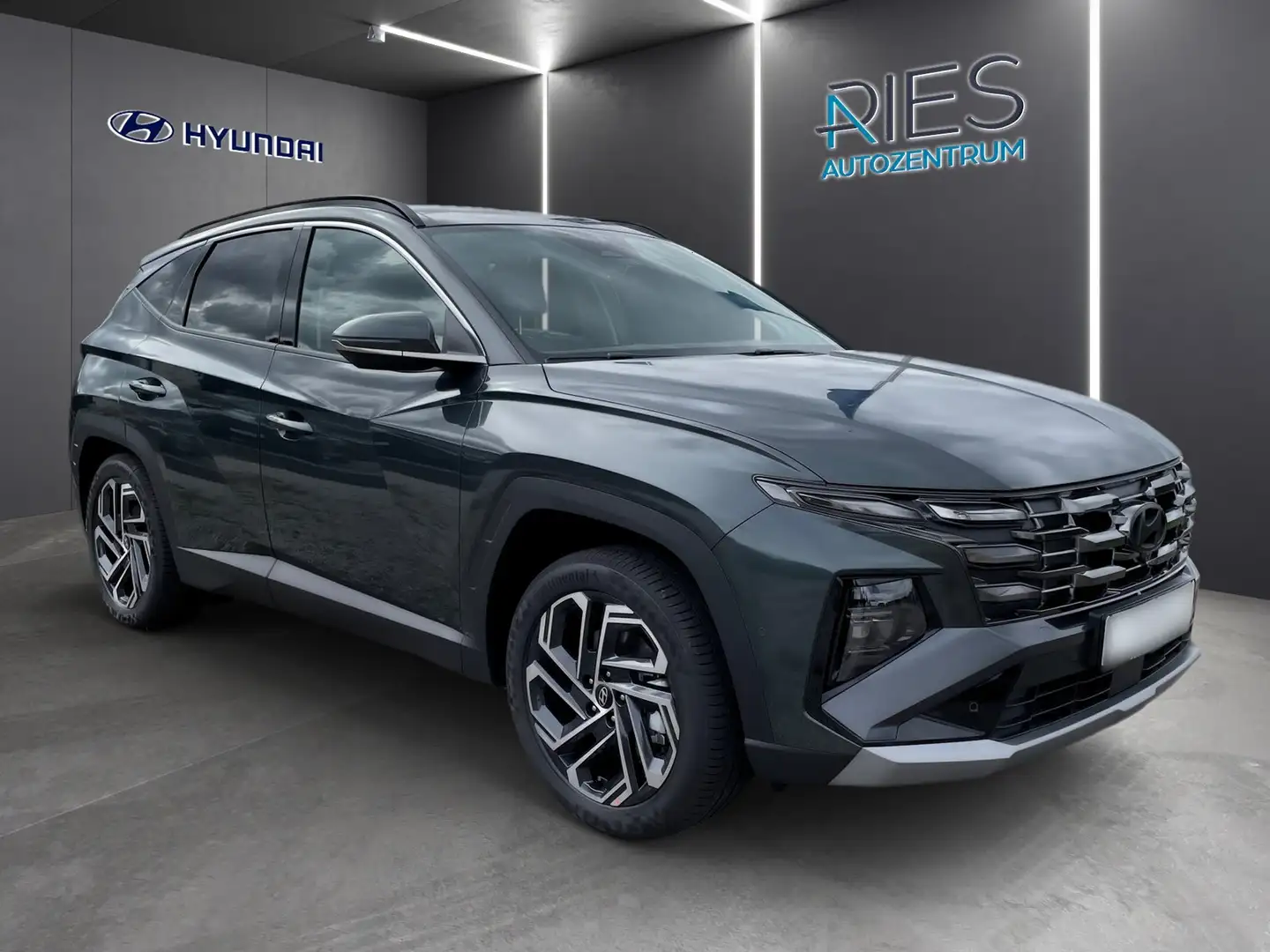 Hyundai TUCSON 1.6 T-GDI 360*HUD*KlimaA*LED*Leder*Navi Grün - 2