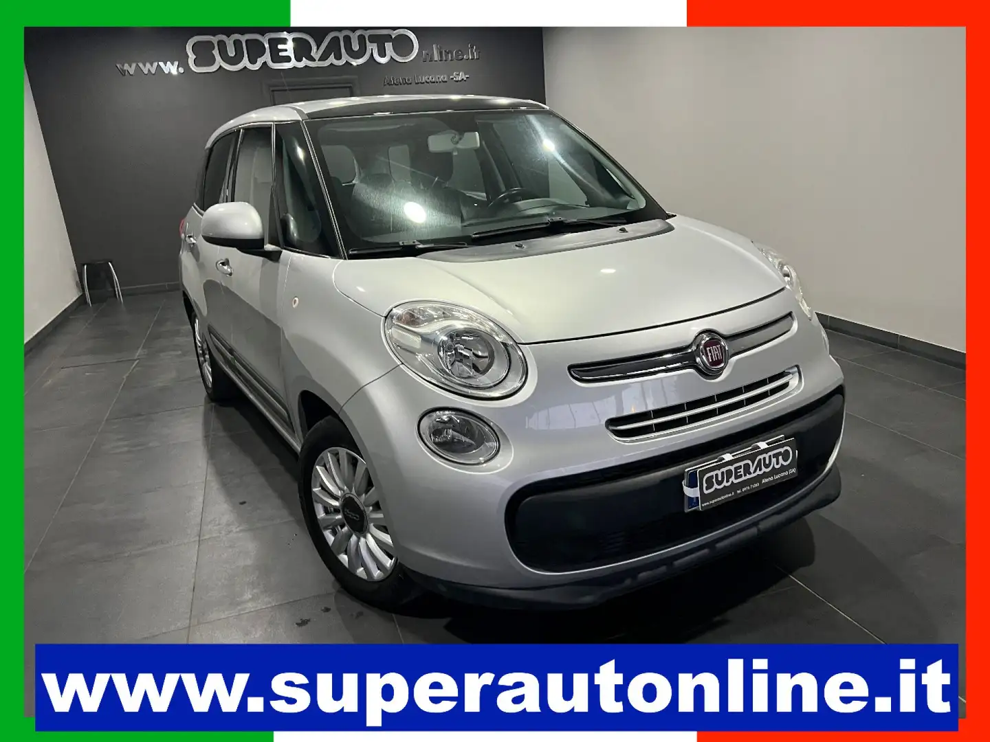 Fiat 500L 1.6 Multijet 105 CV Business Argent - 1