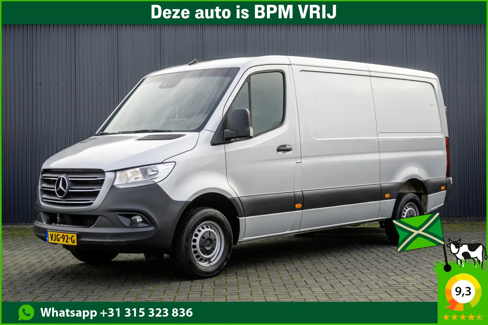 Mercedes-Benz Sprinter 317CDI L2H1 | Automaat | Carplay | Trekgew.3500KG Argent - 1