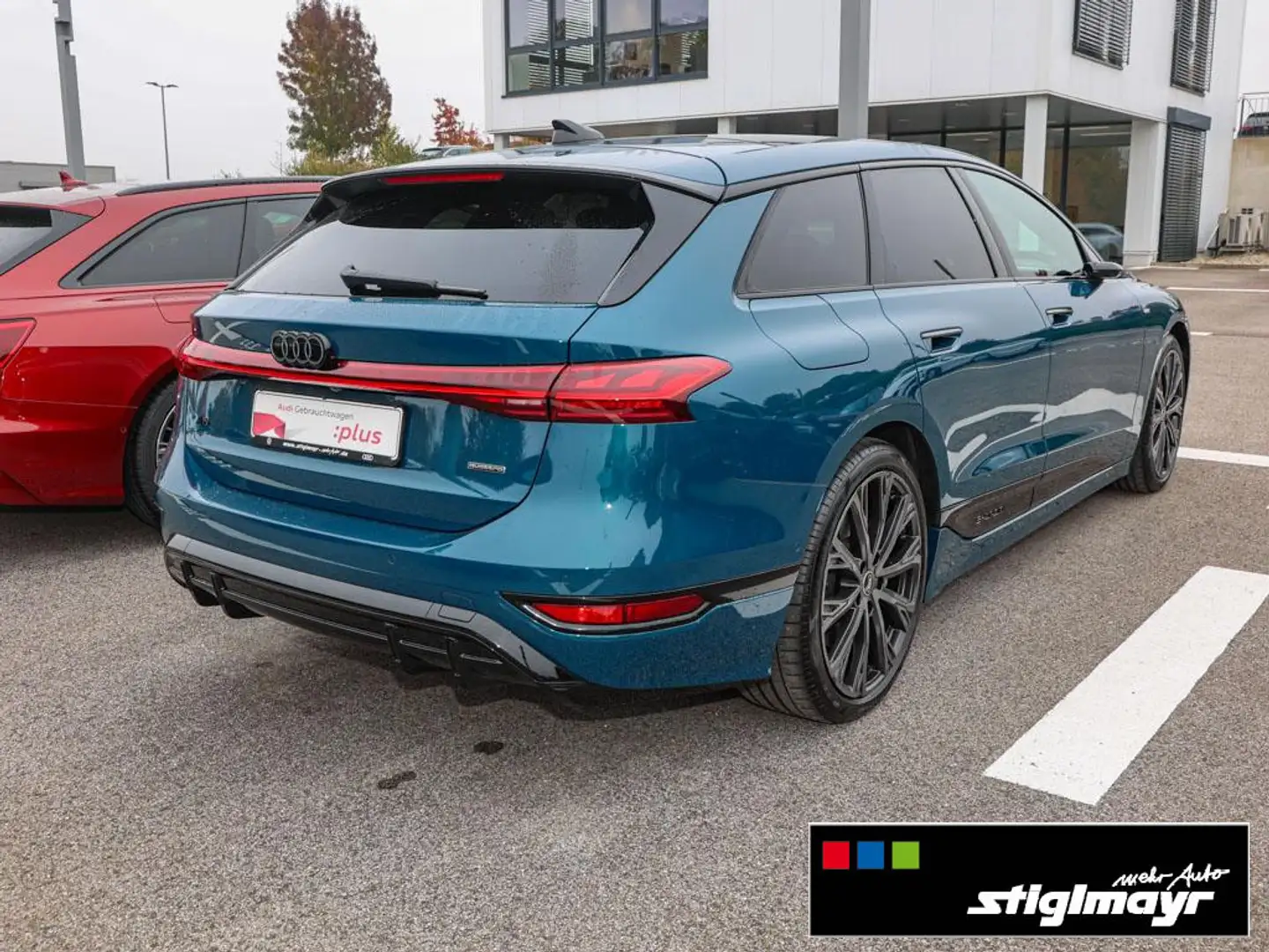 Audi A6 e-tron Avant S-line edition one blue quattro Синий - 2