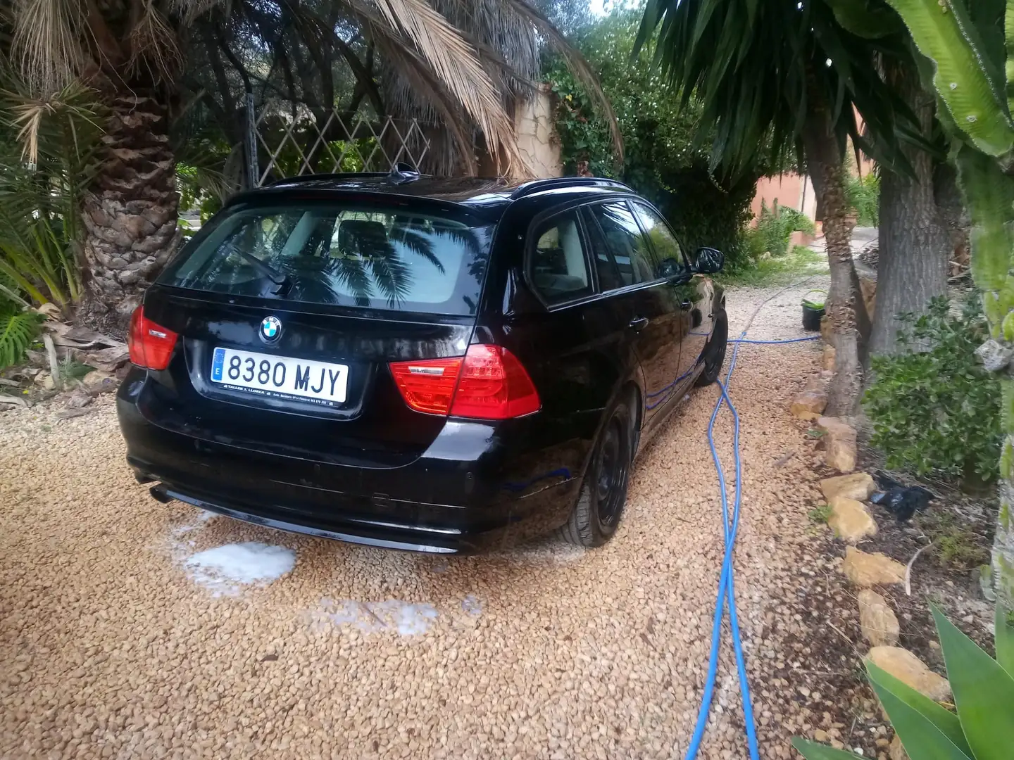 BMW 318 318dA Touring Negro - 1