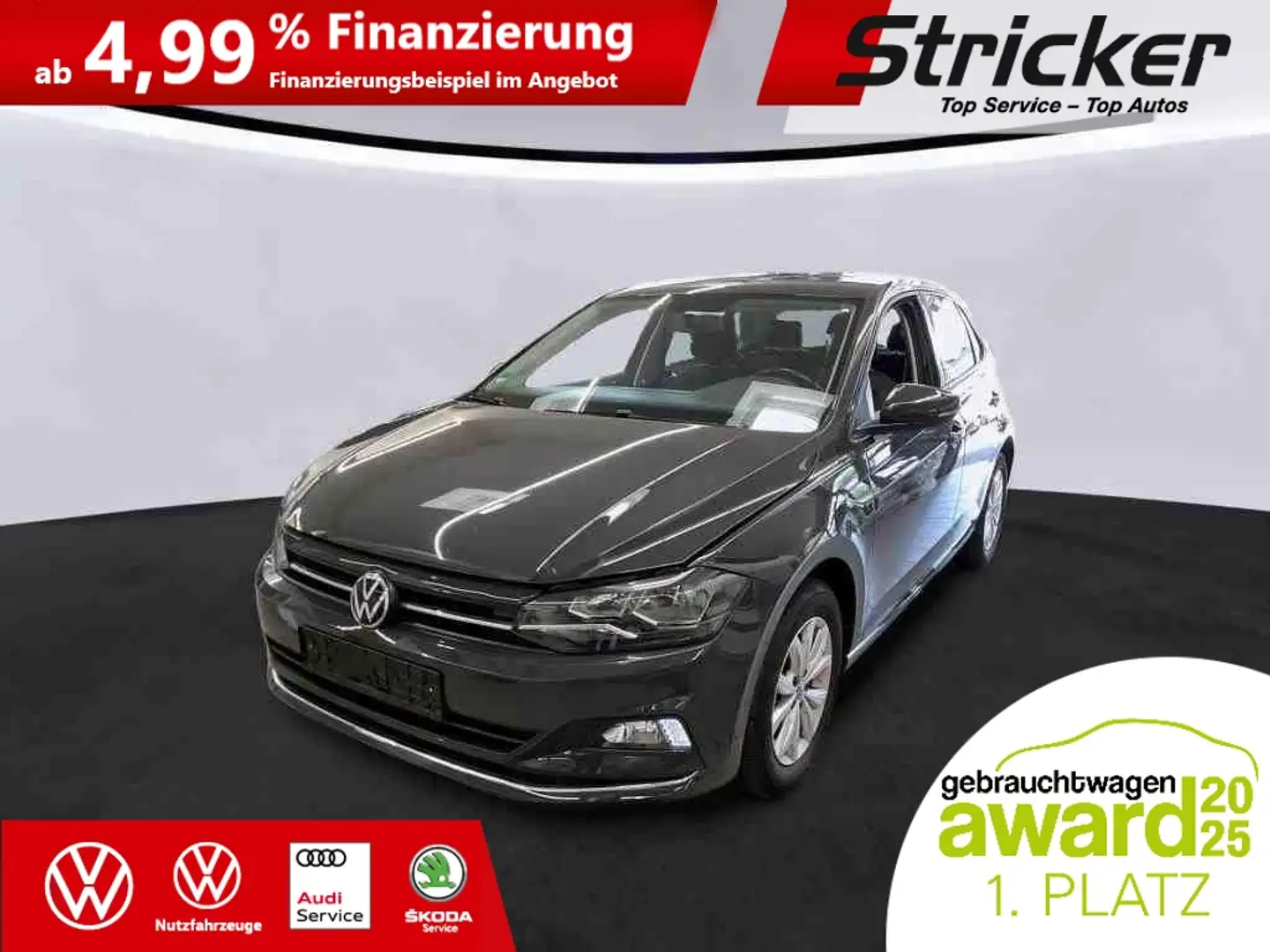 Volkswagen Polo Highline 1.0TSI 178,-ohne Anzahlung Sitzheizung E Grey - 2
