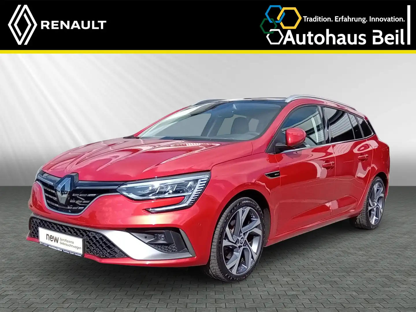 Renault Megane IV Grandtour R.S. Line Rot - 1