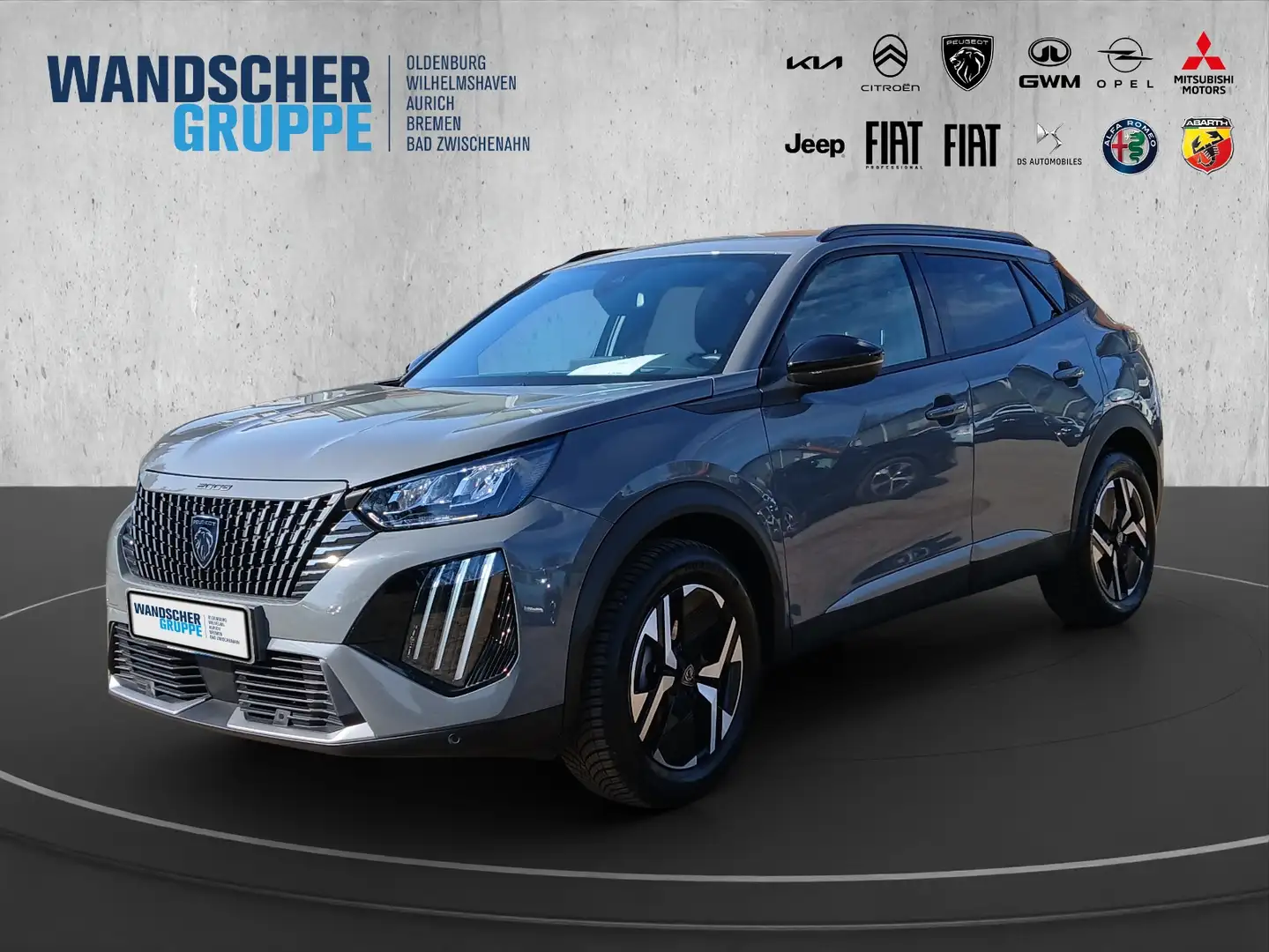 Peugeot 2008 Allure1.2 PureTech 130 +SHZ+SpurH+PDC+AUT Grau - 1