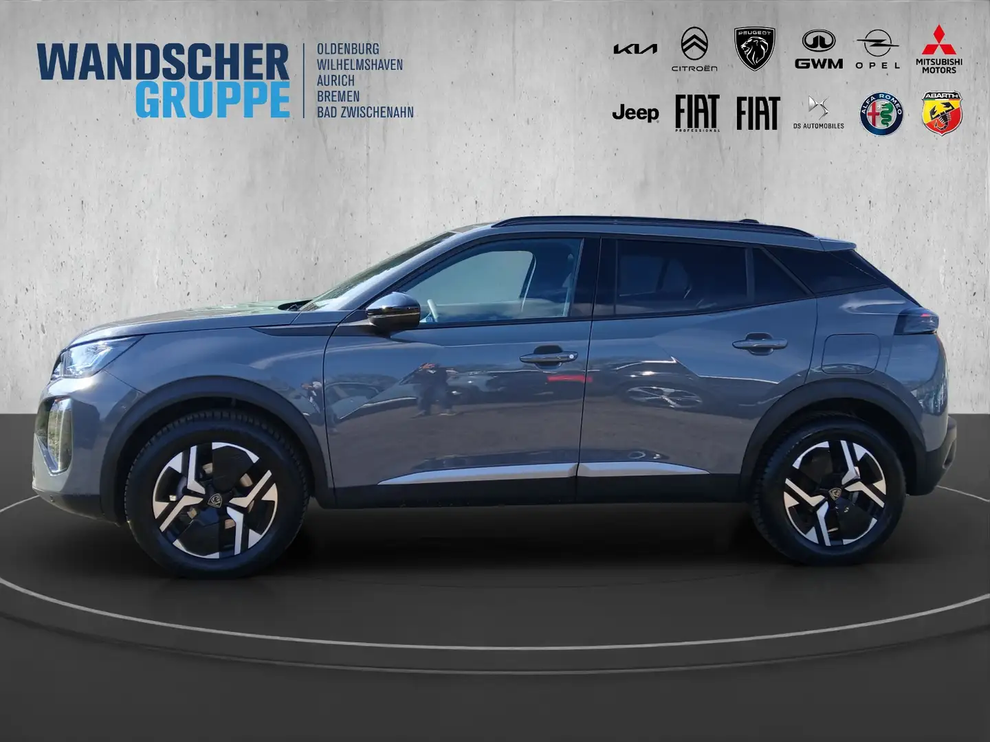 Peugeot 2008 Allure1.2 PureTech 130 +SHZ+SpurH+PDC+AUT Grau - 2