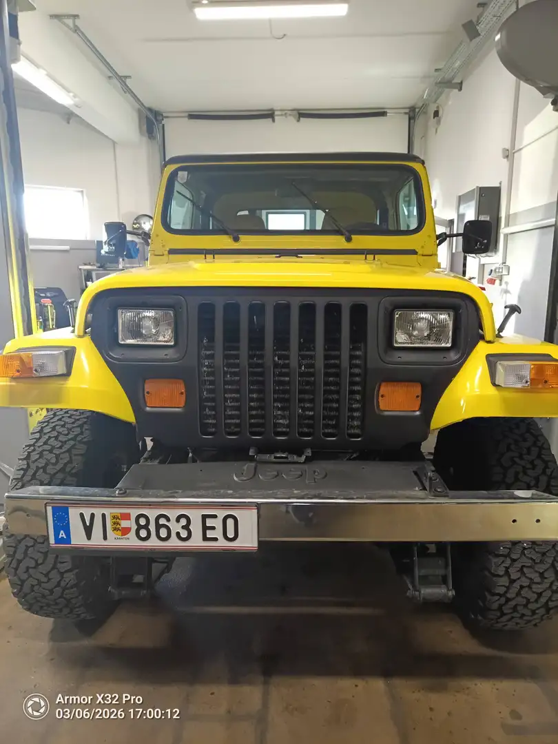Jeep Wrangler Wrangler 4,0 HardTop Gelb - 1