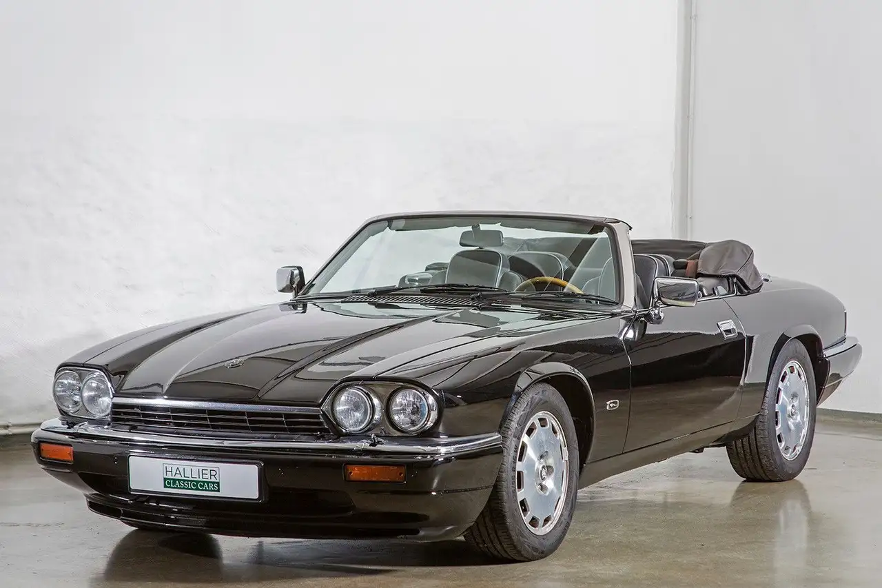 Jaguar XJS 4.0 Cabrio, Schwarz/Schwarz, foto 3