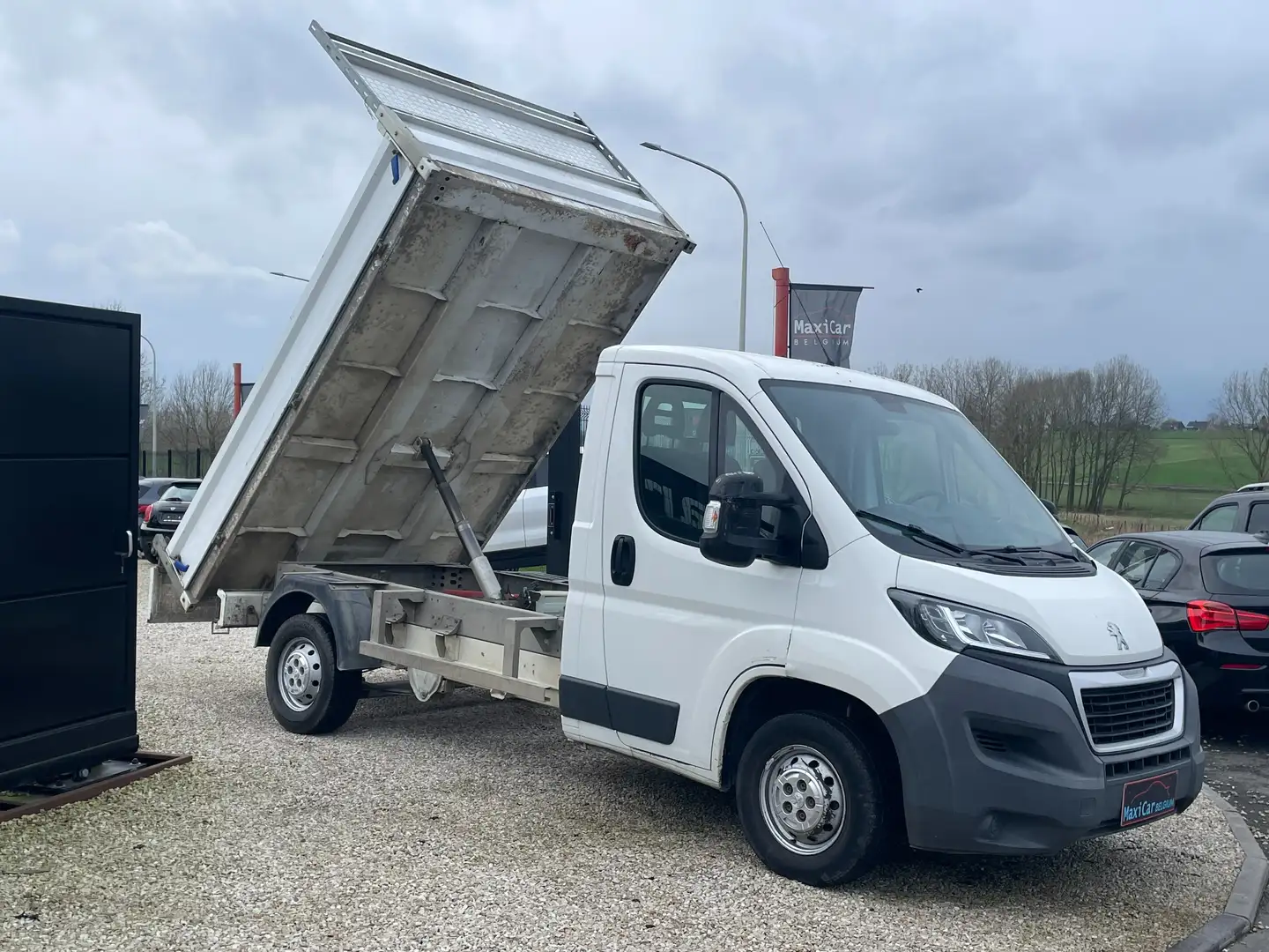 Peugeot Boxer 2,2 L HDI/ Benne / 14.500 euros HORS TVA! Bianco - 2