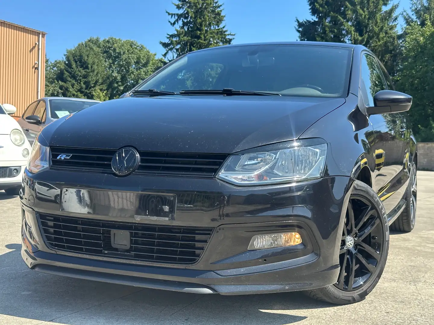 Volkswagen Polo 6R 1.4 TDi R-LINE*1ER MAiN*EURO6b*FULL OPTION!! Noir - 1