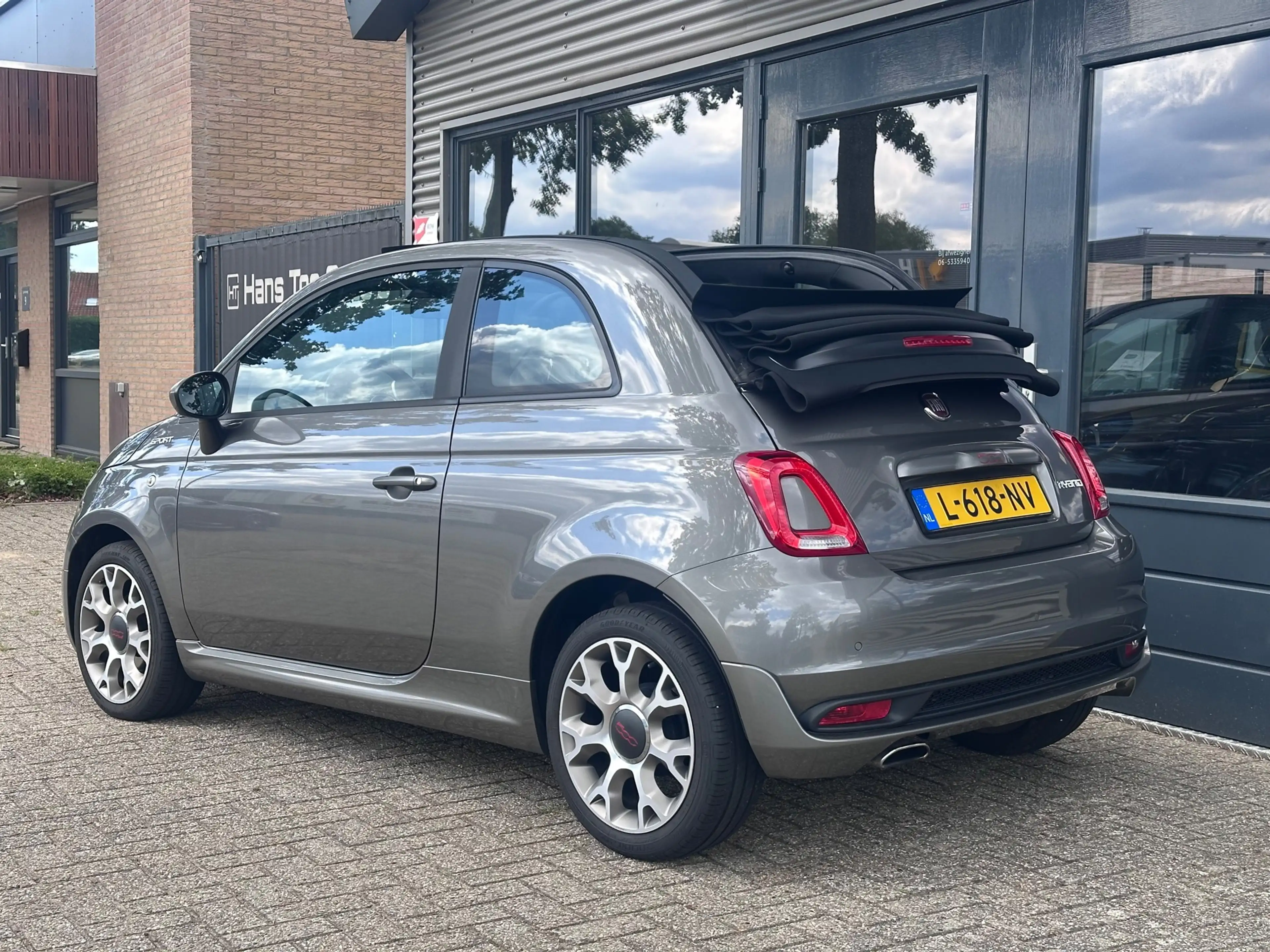Fiat 500C CABRIO 1.0 Hybrid Sport / LEER / CARPLAY / NL-Auto — photo 5