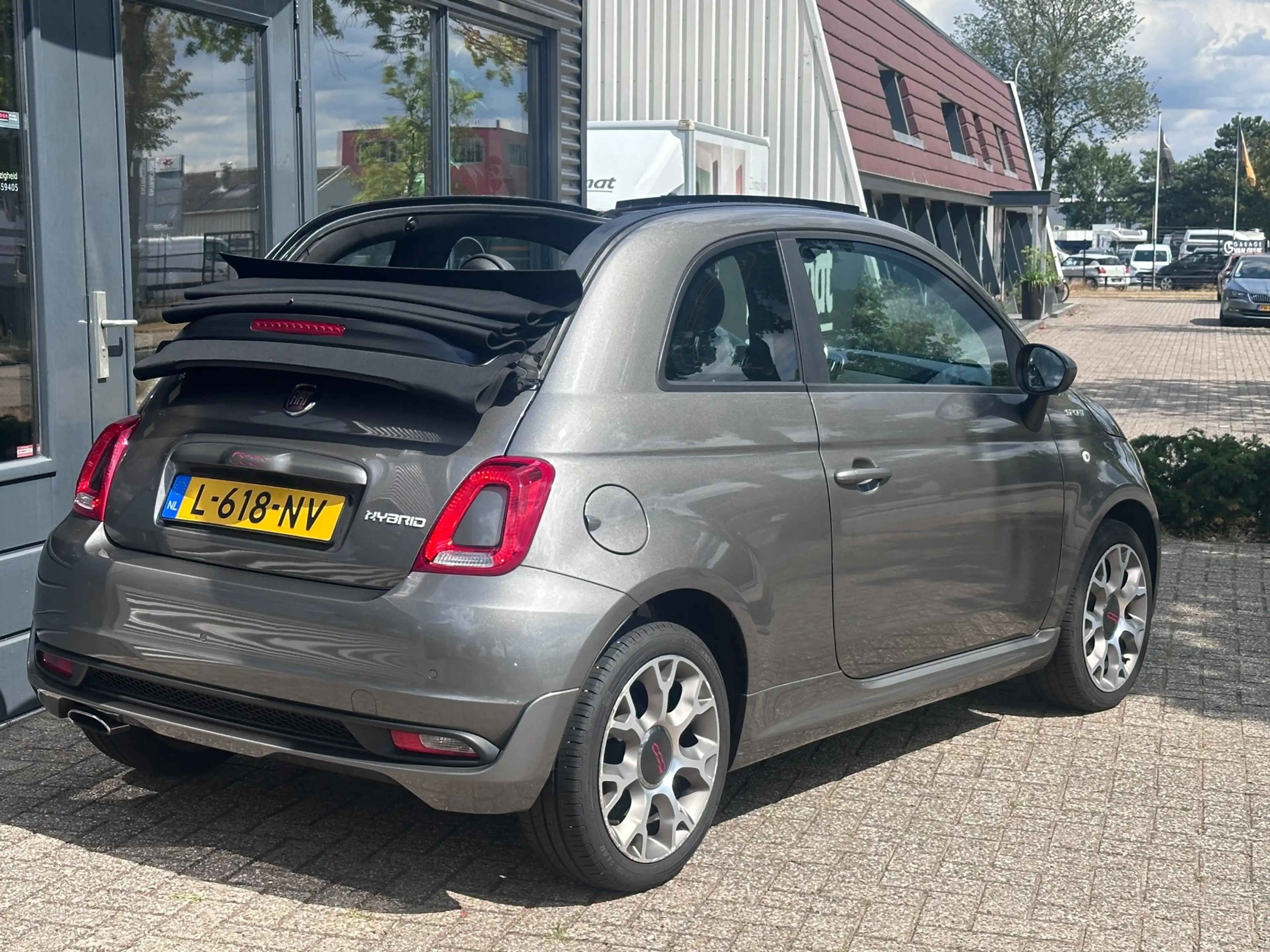 Fiat 500C CABRIO 1.0 Hybrid Sport / LEER / CARPLAY / NL-Auto — photo 12