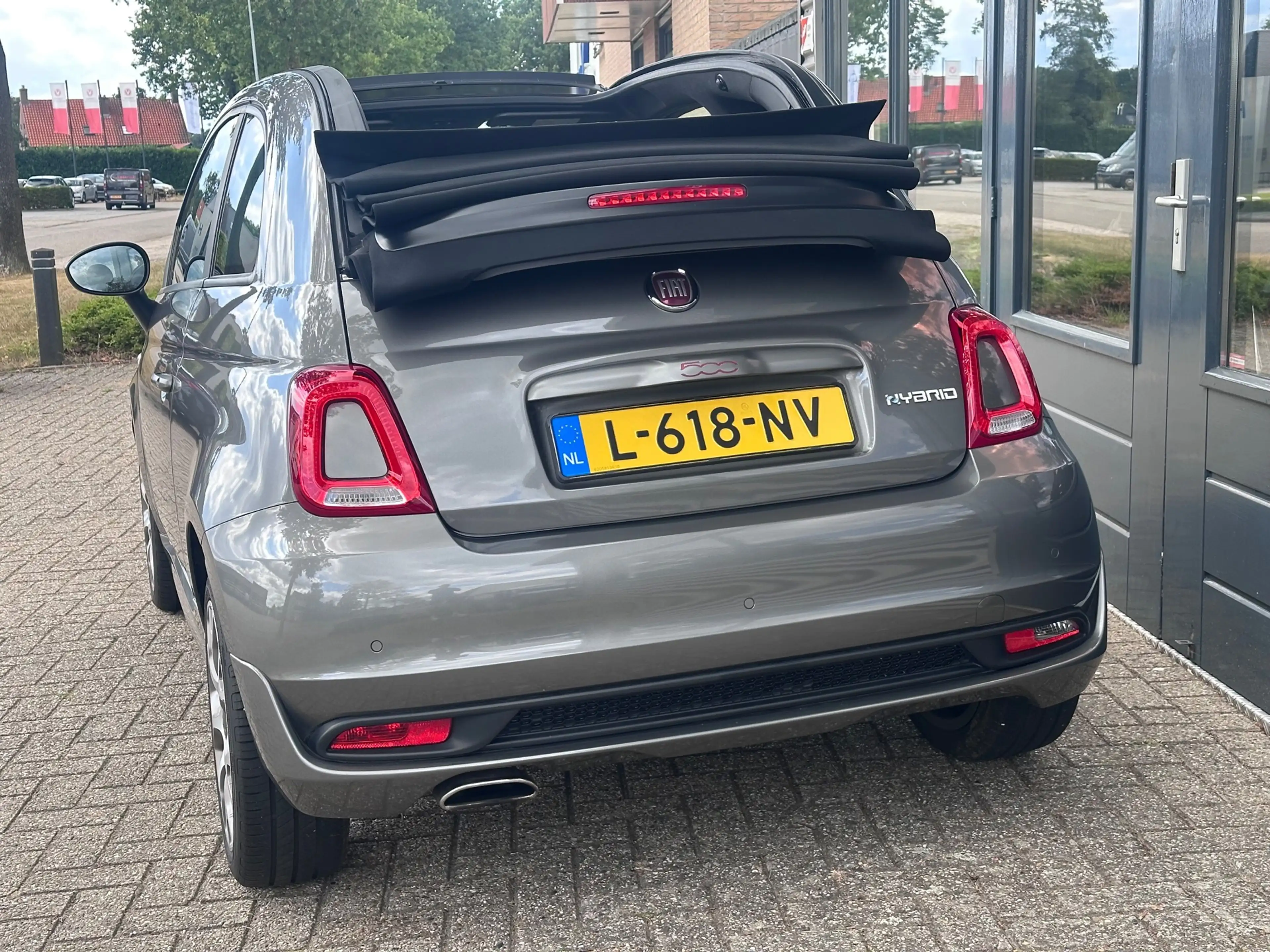 Fiat 500C CABRIO 1.0 Hybrid Sport / LEER / CARPLAY / NL-Auto — photo 6