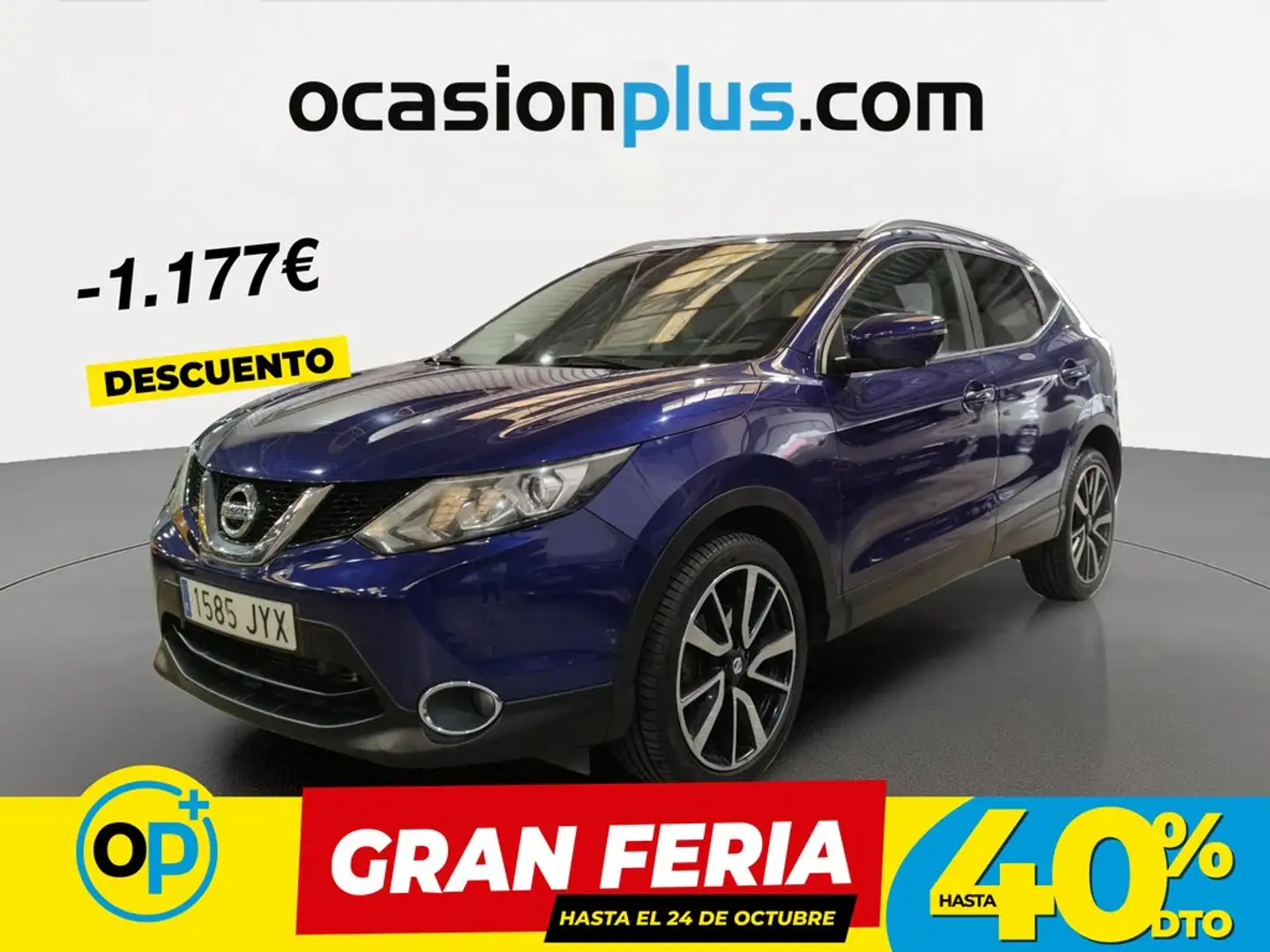Nissan Qashqai 1.6dCi Tekna 4x2 XTronic Azul - 1
