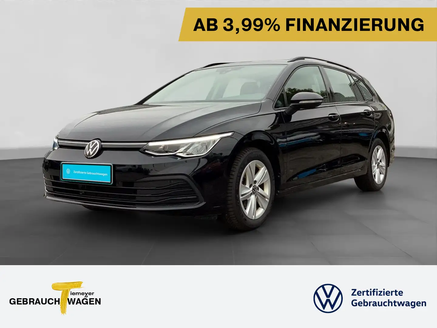 Volkswagen Golf Variant 1.5 TSI DSG LIFE AHK NAVI SITZHZ LE Nero - 1