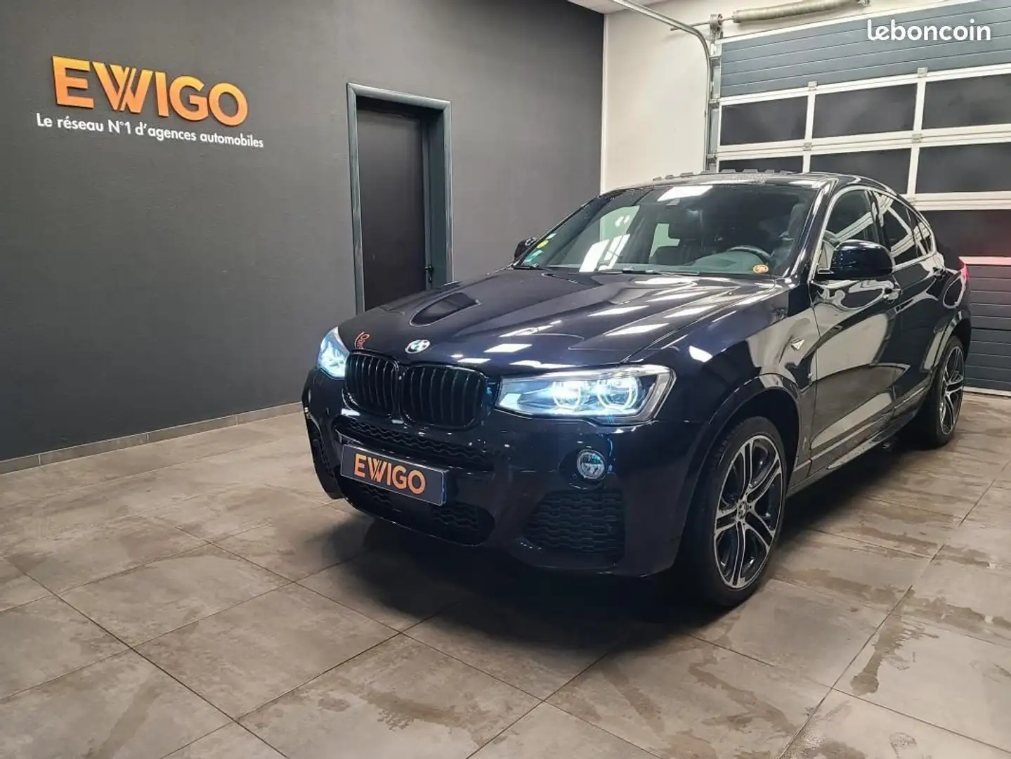 BMW X4 35dA 313ch M SPORT XDRIVE BVA Modrá - 1