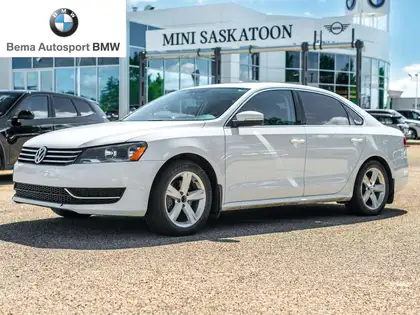 White 2015 Volkswagen Passat Sedan 6-Speed Automatic