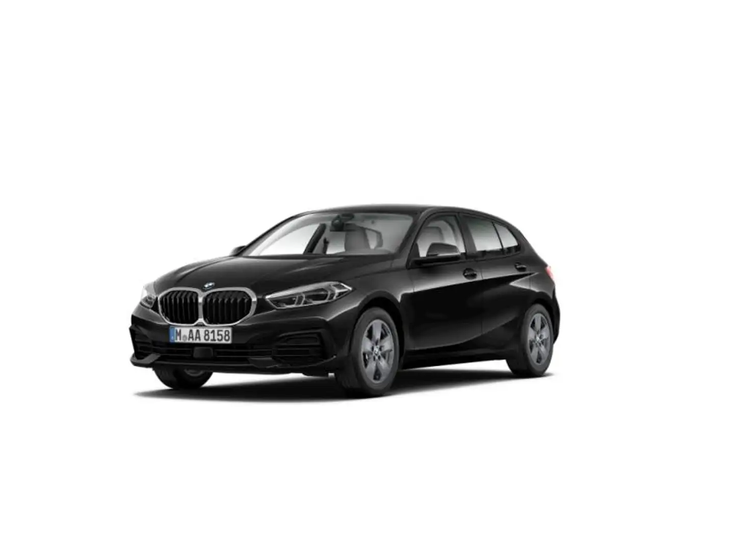 BMW 116 AUTOMAAT - LED - NAvi Zwart - 1