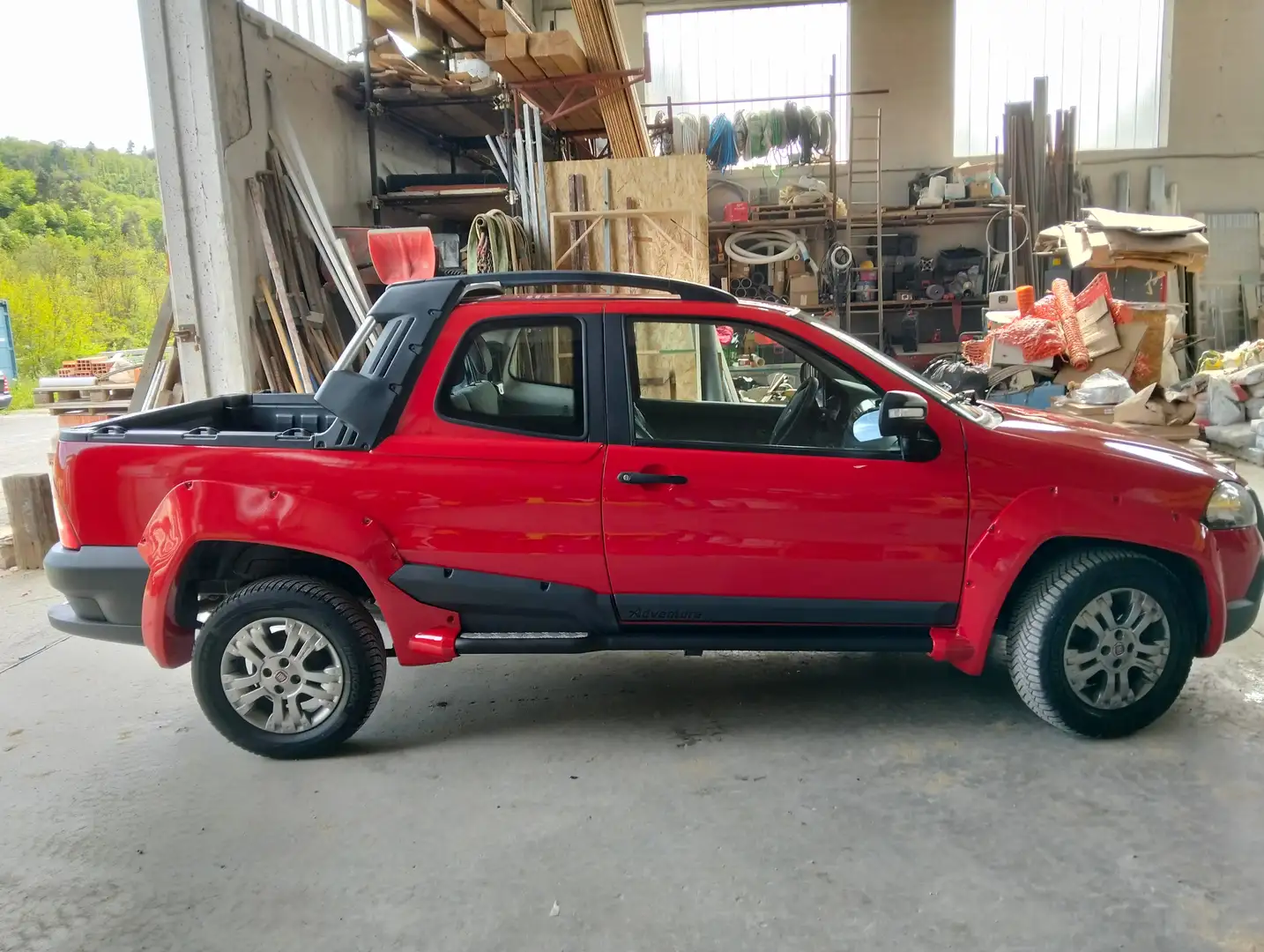 Fiat Strada ADVENTUR 1.3 MJT 95 CV PICK UP WORKING Czerwony - 1
