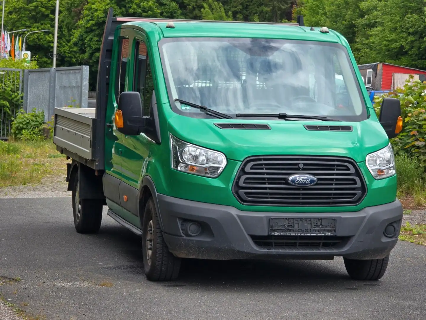 Ford Transit Pritsche 350 L3 Doppelkabine ALLRAD Vert - 2