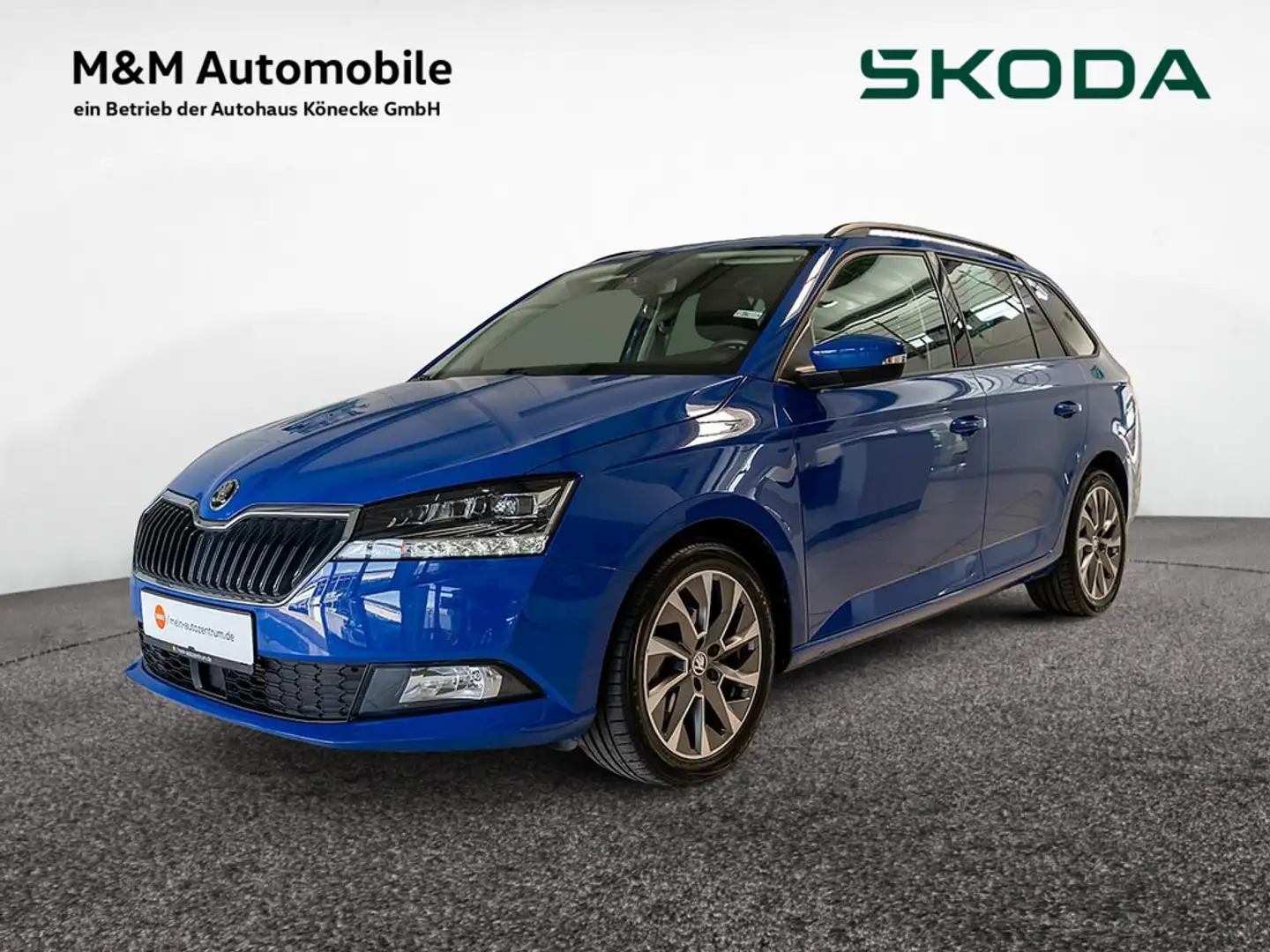 Skoda Fabia Combi 1.0 MPI Ambition DAB+ KLIMA ALU S Blau - 1
