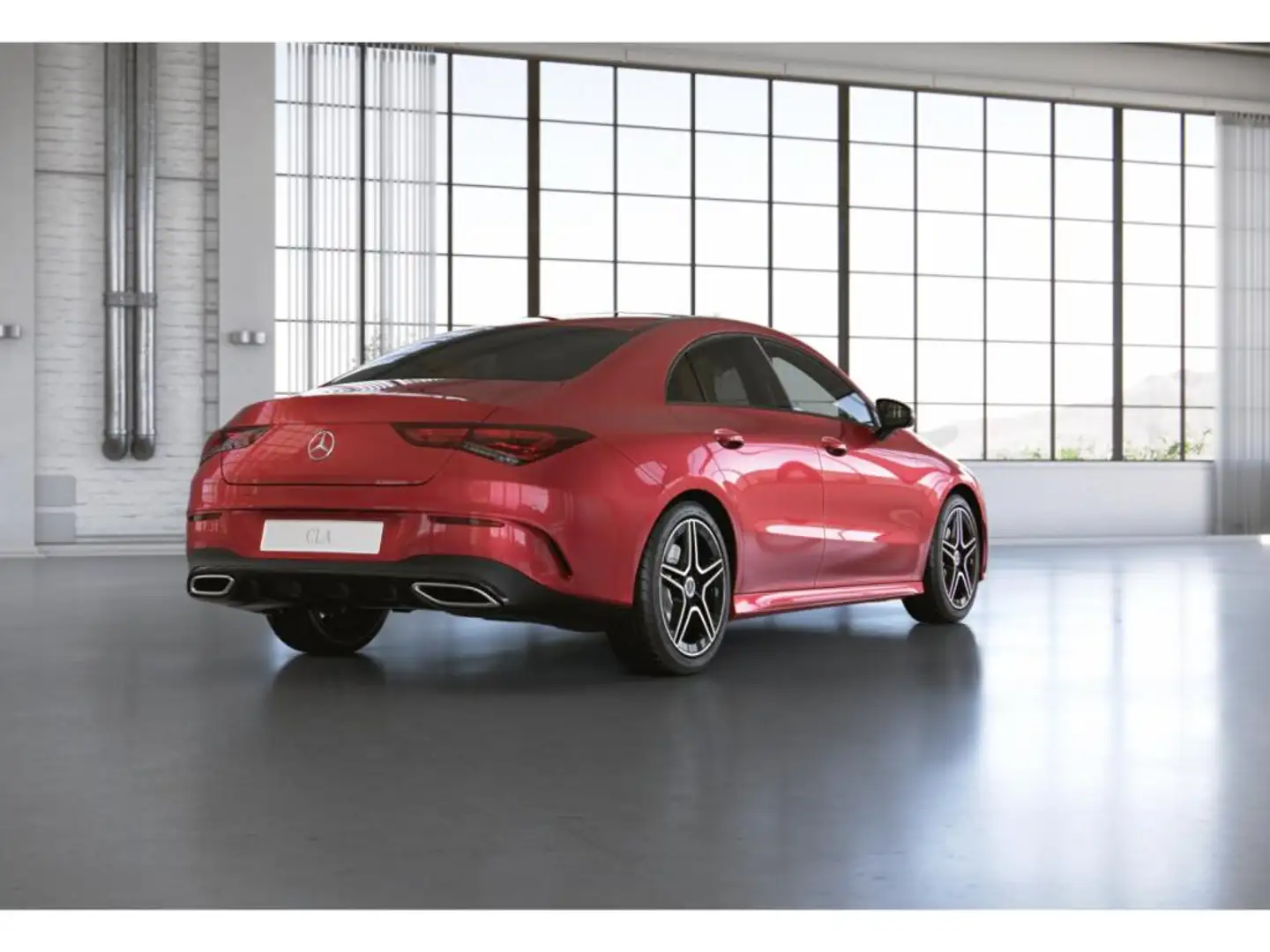 Mercedes-Benz CLA 250 4M COUPE AMG-LINE LEDER PANO MULTIBEAM Roşu - 2