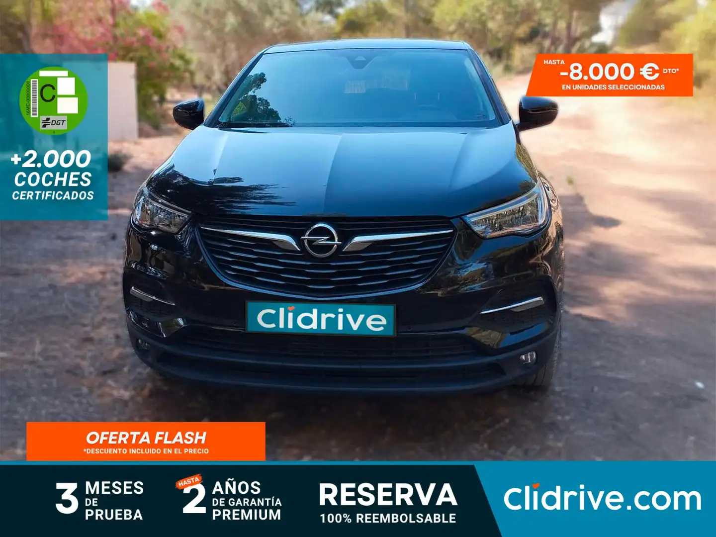Opel Grandland X 1.6CDTi S&S Selective 120 Negro - 1