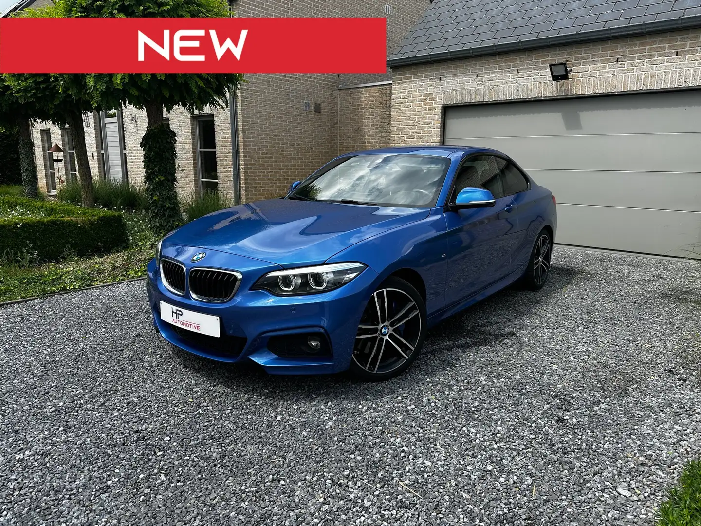 BMW 218 Coupé 218i Pack M performance Bleu - 1