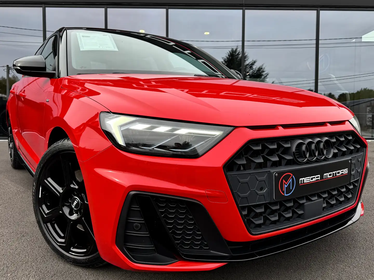 Audi A1 30 TFSi 116CV AUTO 3x S-LiNE" +SHADOW PACK COCKPiT Rood - 1